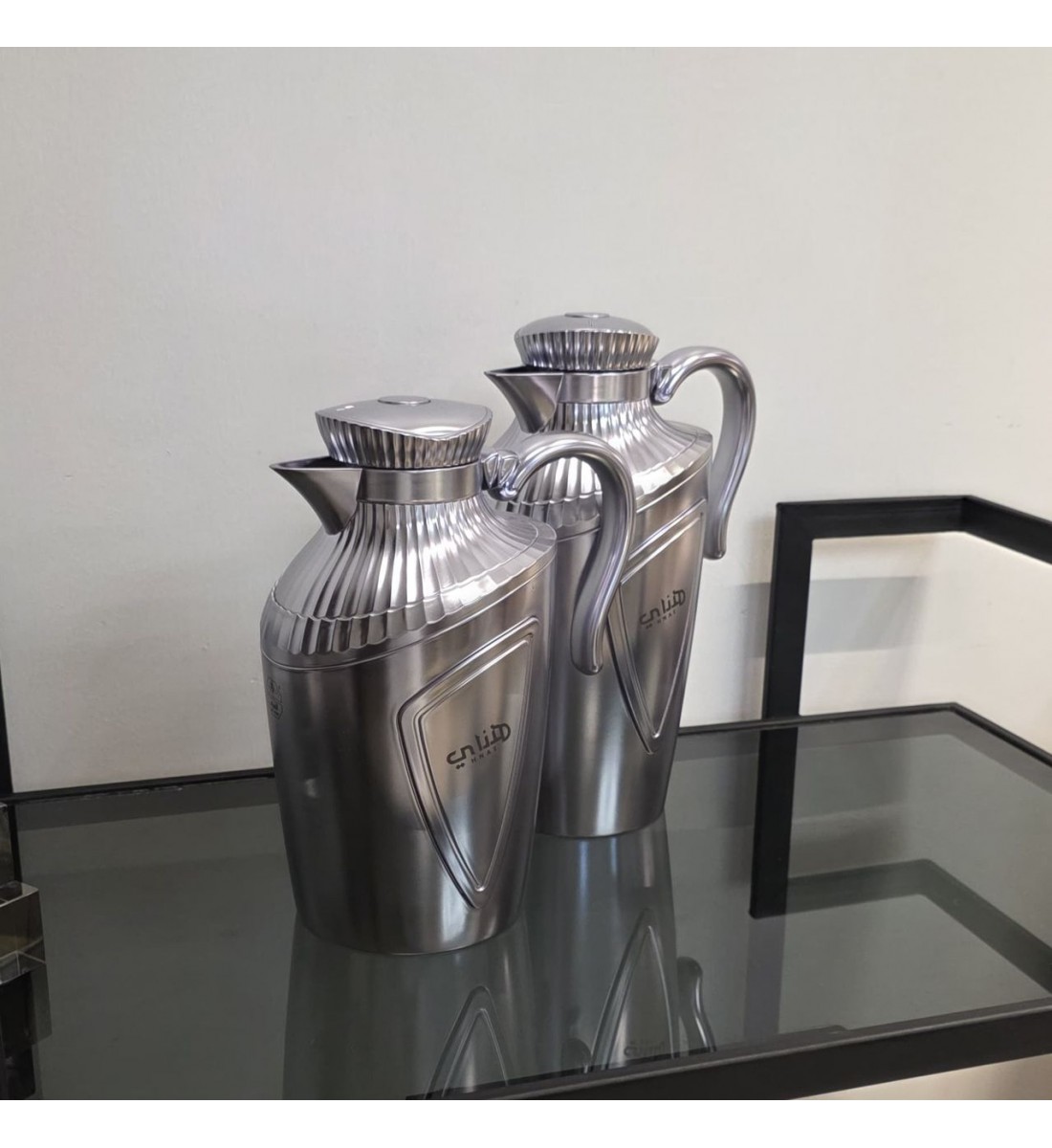 طقم دلال فاخر من الستانلس ستيل – تصميم عصري أني طقم دلال فاخر من الستانلس ستيل – تصميم عصري أني