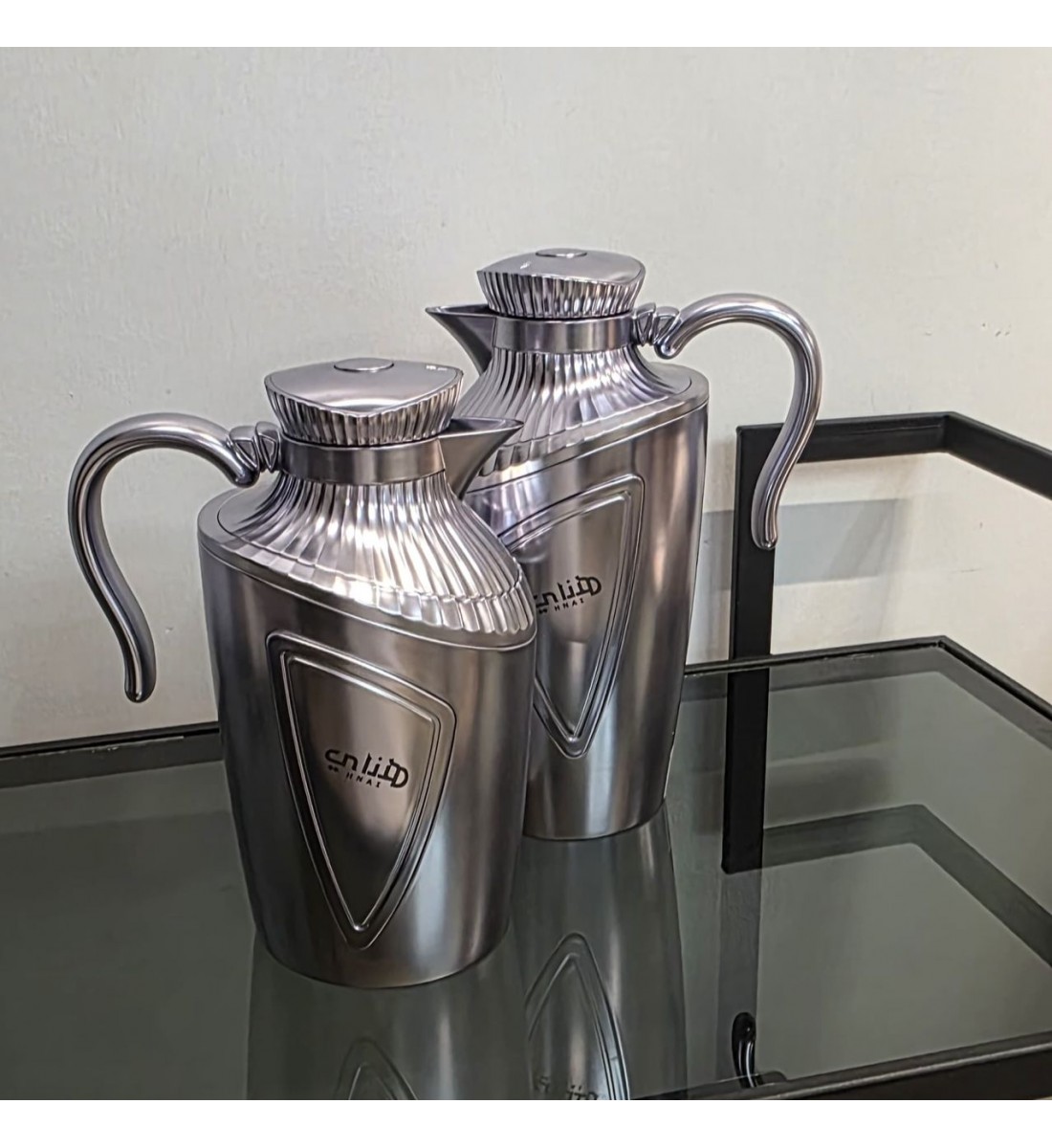 طقم دلال فاخر من الستانلس ستيل – تصميم عصري أني