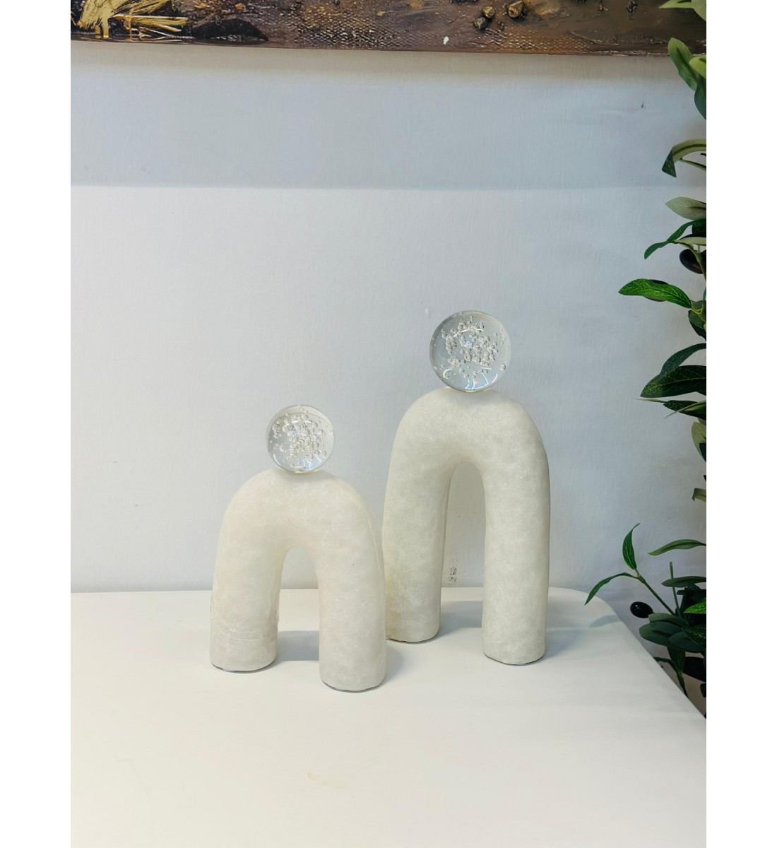 تحفة ديكور - مناسة لديكور المنزل 27×12×5سم تحفة ديكور - مناسة لديكور المنزل 27×12×5سم