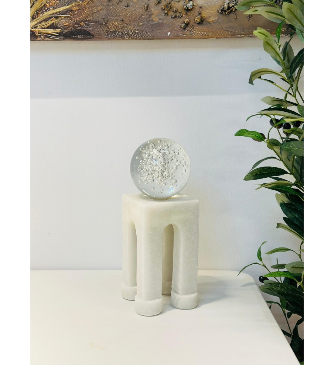 تحفة ديكور  - مناسة لديكور المنزل 28×10×10سم 