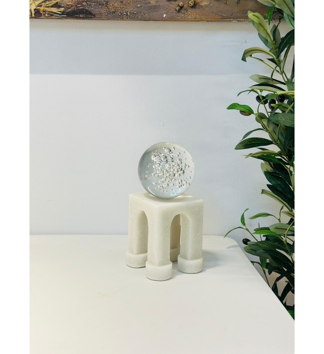 تحفة ديكور  - مناسة لديكور المنزل 23×10×10سم 