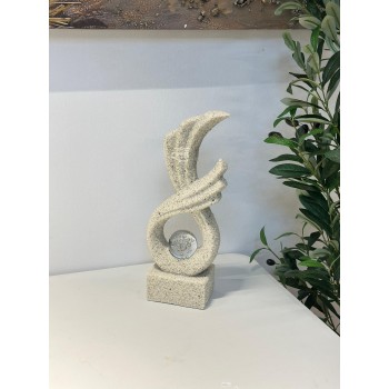 تحفة ديكور  - مناسة لديكور المنزل 33×12×8سم 
