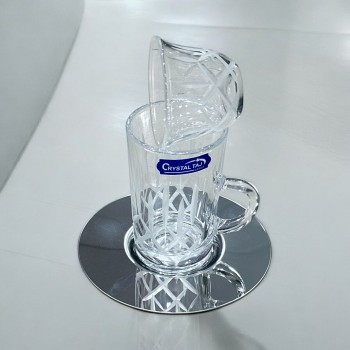 18-piece set of cups and saucers