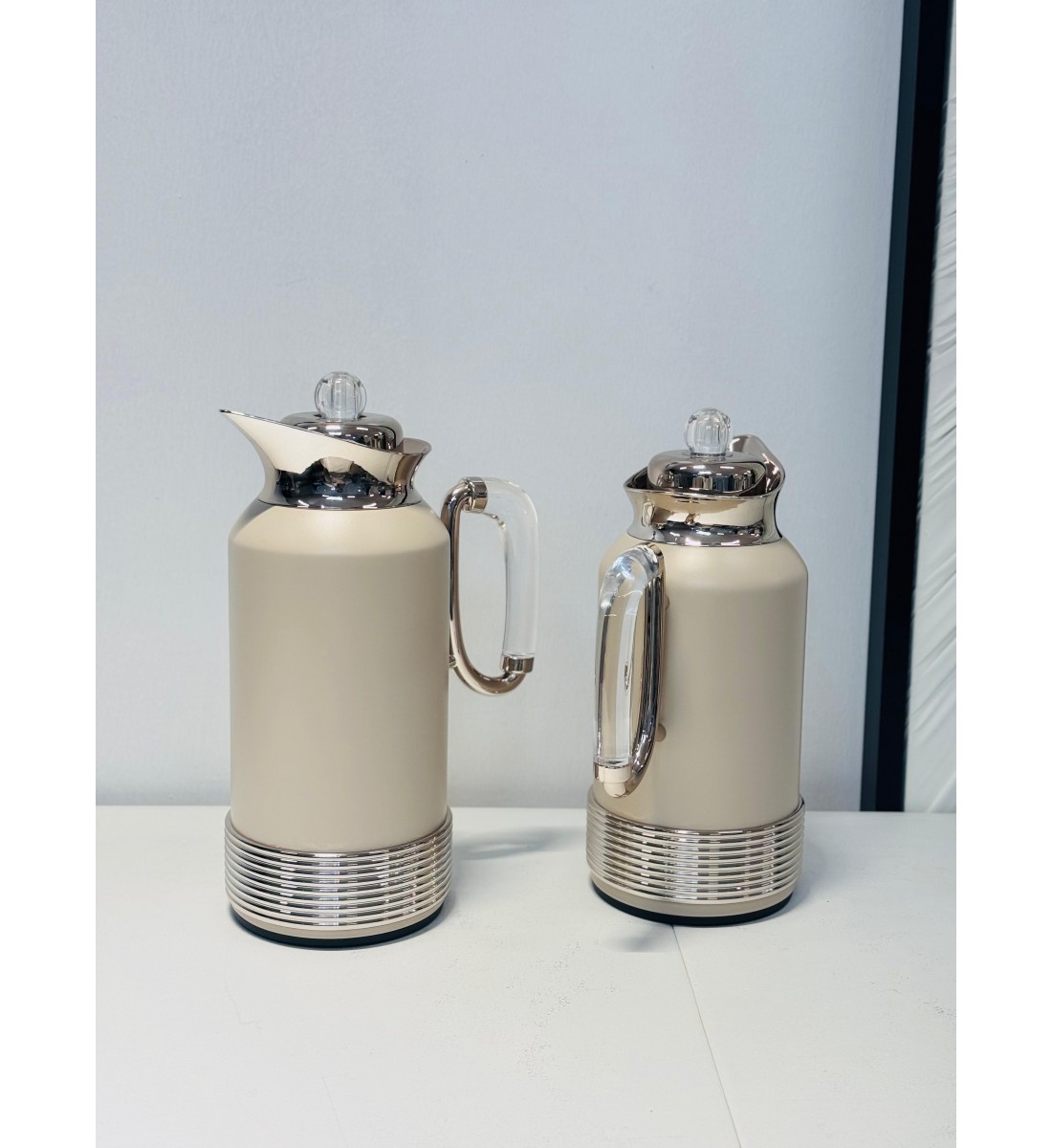 طقم ترمس بتصميم عصري فاخر 2قطع 
