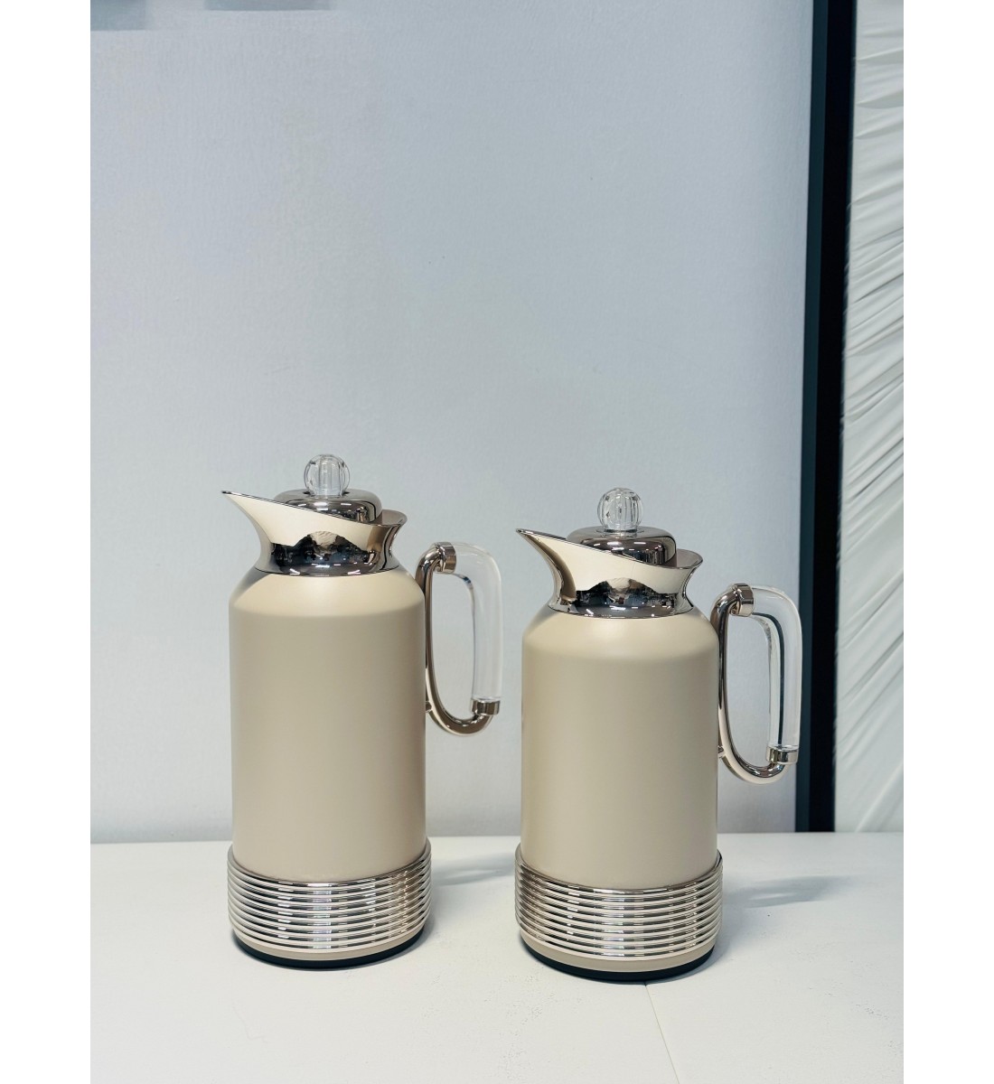 طقم ترمس بتصميم عصري فاخر 2قطع 