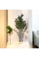 مركن ابيض  شجر  الزيتون تزيين صناعي  شكل حديث 3سم 