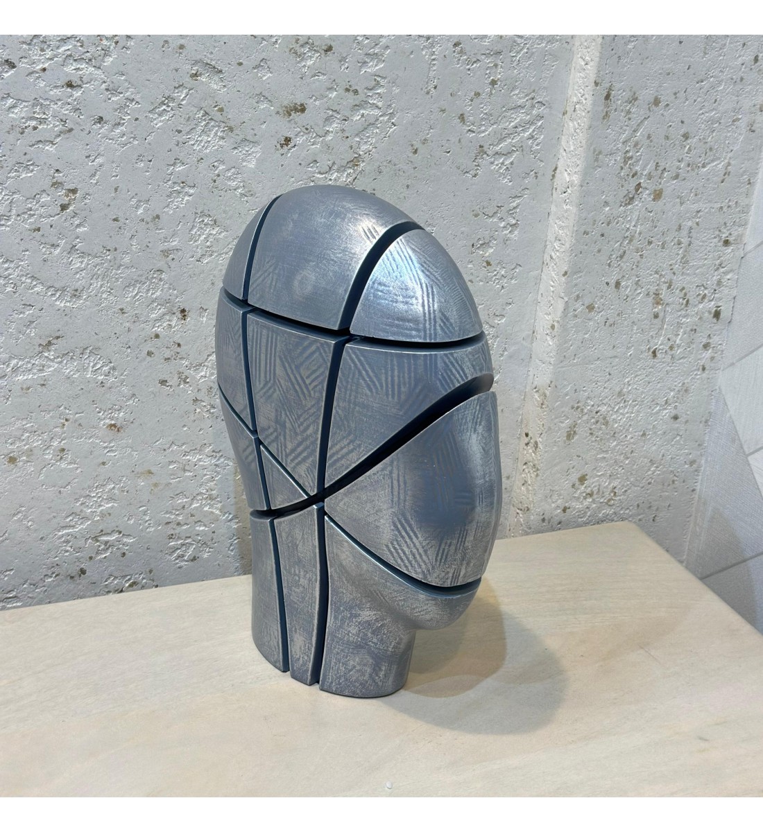 تحفة رأس تجريدية بتصميم معاصر 33×22×8سم 