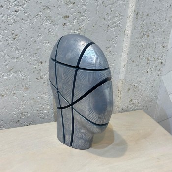 تحفة رأس تجريدية بتصميم معاصر 33×22×8سم 
