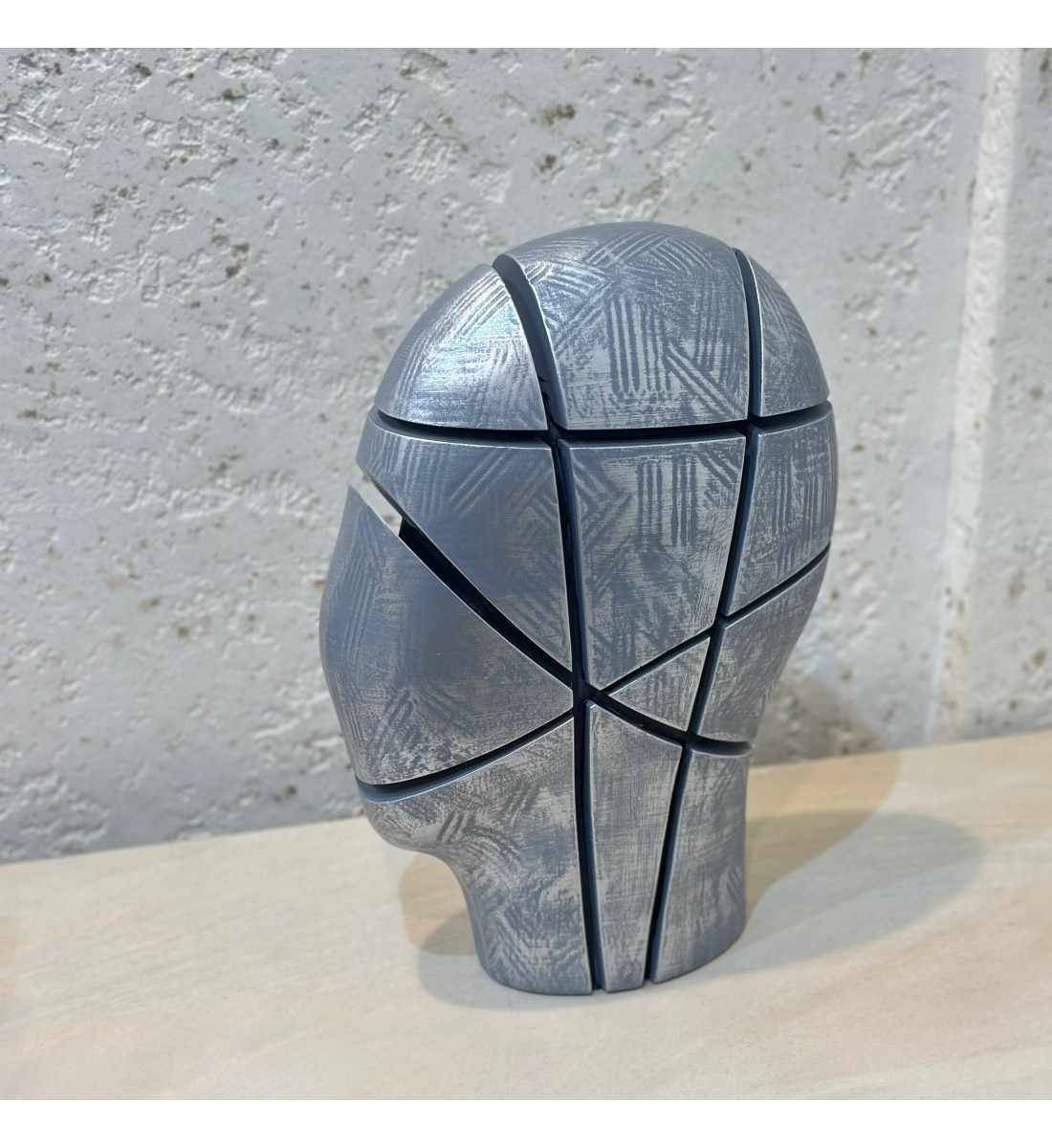 تحفة رأس تجريدية بتصميم معاصر 33×22×8سم 