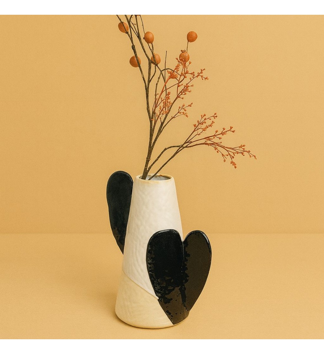 مزهرية سيراميك انيقة 35×8×8سم 