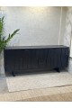 دولاب بوفيه حشب اسود 180×76×40سم دولاب بوفيه حشب اسود 180×76×40سم