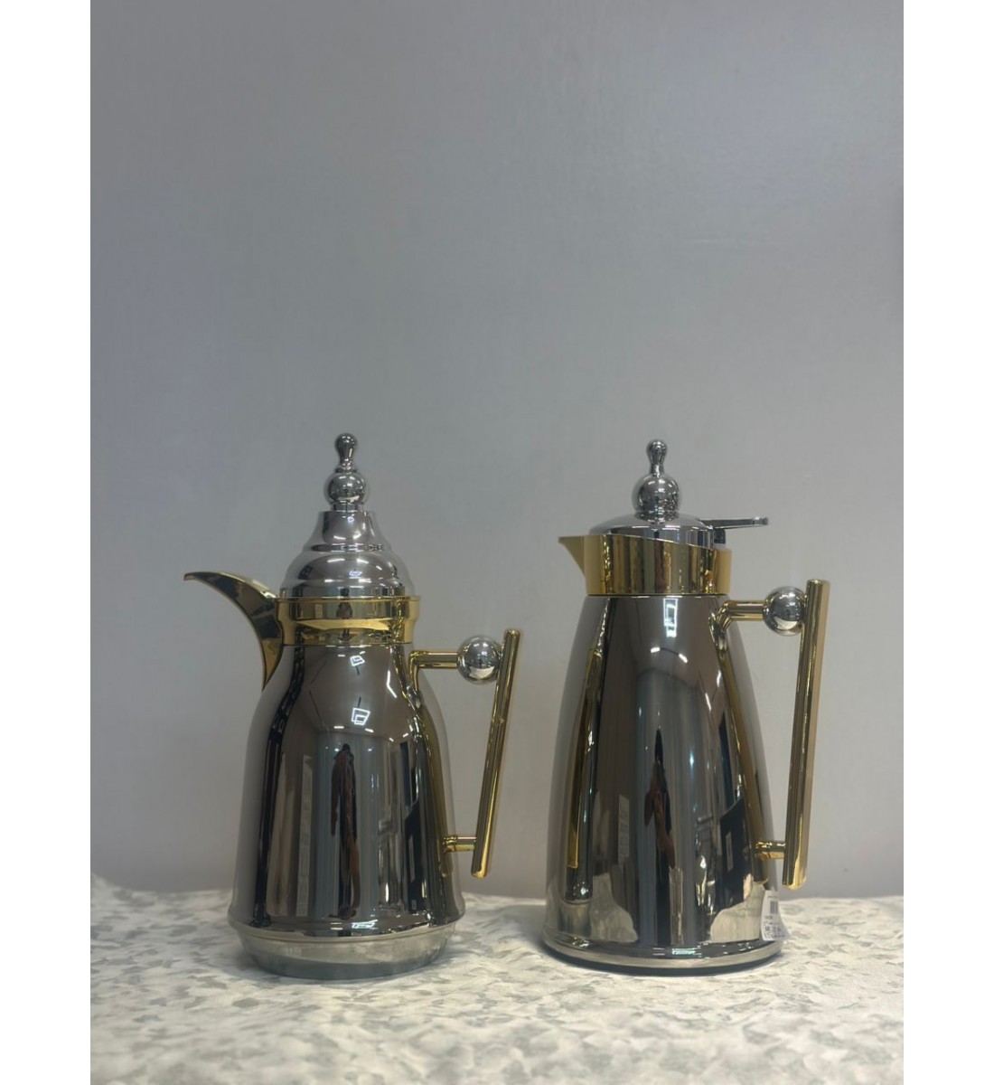 طقم ترمس بتصميم عصري فاخر 2قطع 