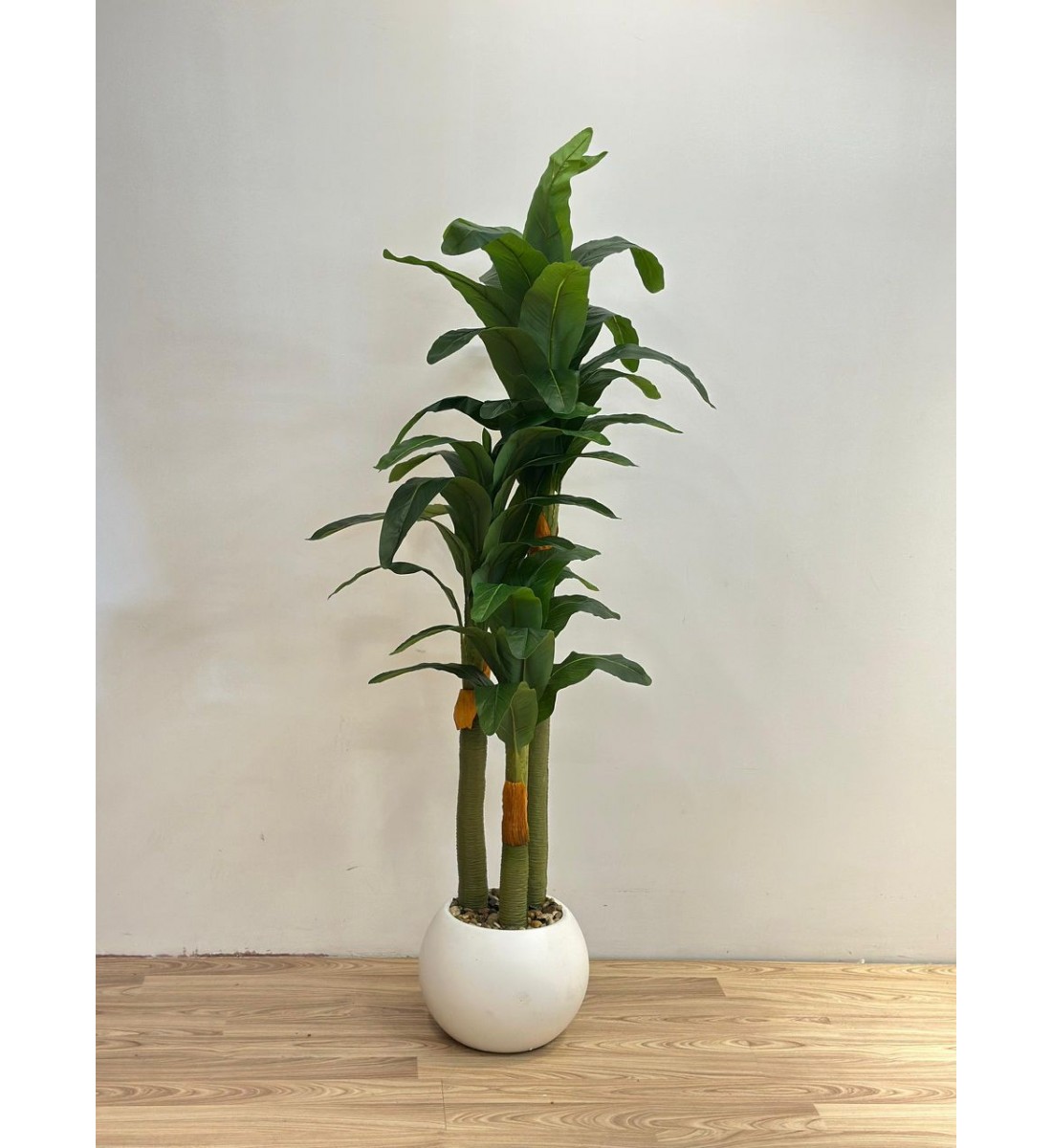 شجرة بمركن ابيض 3فروع ديكور اصطناعية بتصميم واقعي وأوراق خضراء كثيفة تضفي لمسة طبيعية ومنعشة على المكان. 162سم شجرة بمركن ابيض 3فروع ديكور اصطناعية بتصميم واقعي وأوراق خضراء كثيفة تضفي لمسة طبيعية ومنعشة على المكان. 162سم