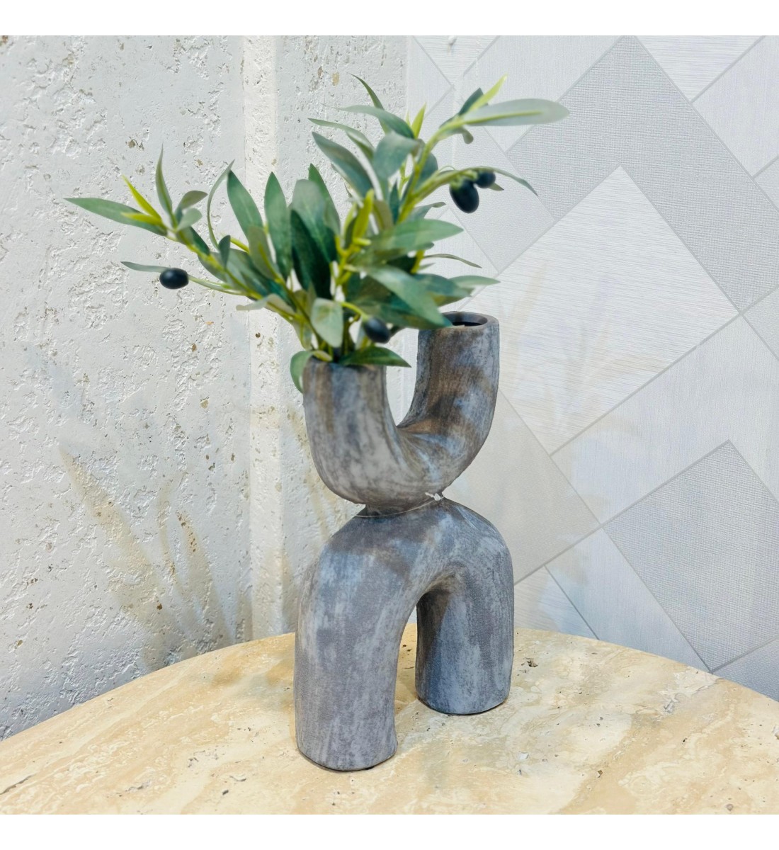 مزهرية سيراميك انيقة 29×16×5سم 