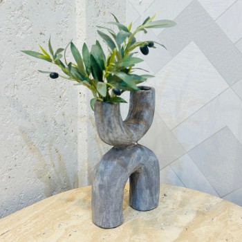 مزهرية سيراميك انيقة 29×16×5سم 