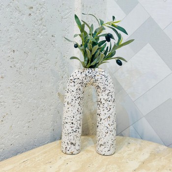 مزهرية سيراميك انيقة 30×16×5سم