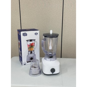 خلاط كهربائي من ماركة HB بسعة 1.5 لتر، عملي بتصميم أنيق يجمع بين الكفاءة وسهولة الاستخدام.