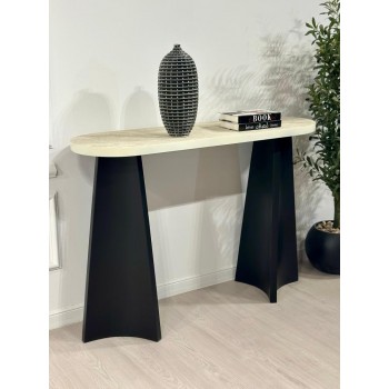 مدخل بسطح بديل الرخام الحجري وقاعده خشب ام دي اف(منتج تفصيل )