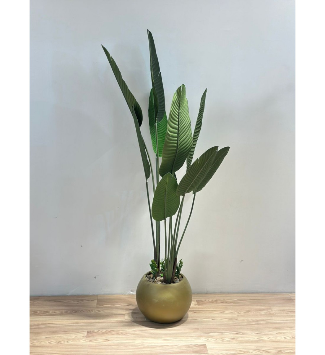 شجرة طائر الجنة الذهبي لديكور داخلي راق (موز) 130سم 