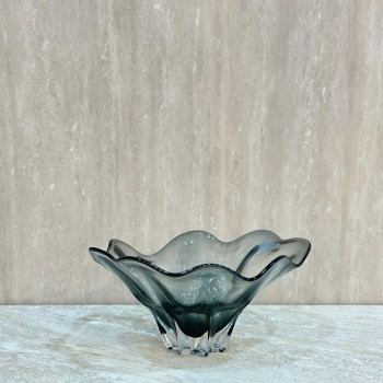 صحن تقديم زجاج مودرن بتصميم كلاسيك37×15×30سم 