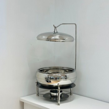 سخان طعام من الستانلس ستيل هندي غطاء استيل –6لتر    