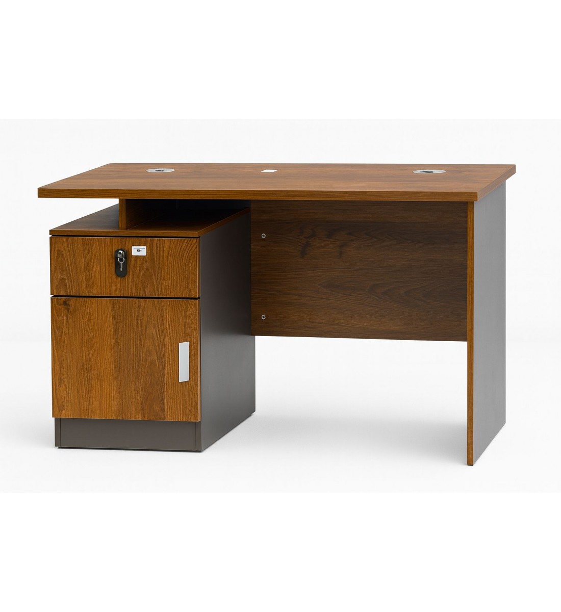 طاولة مكتب 3 درج خشبي خشبي مقاس 100×50×75سم طاولة مكتب 3 درج خشبي خشبي مقاس 100×50×75سم