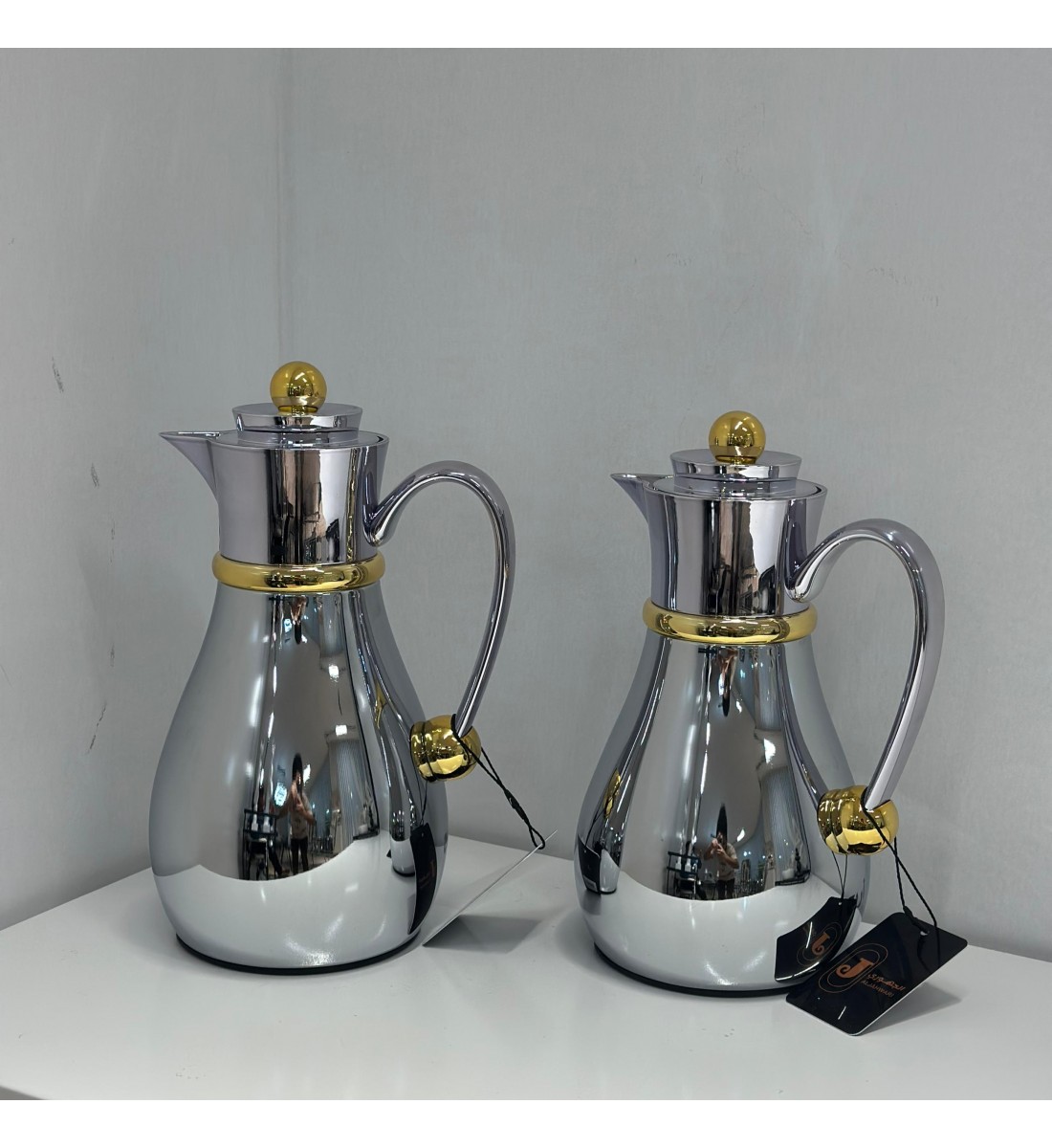 طقم ترمس بتصميم عصري فاخر 2قطع 