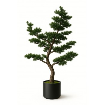 شجر صنوبر  زينة صناعي مع مركن 2.38سم