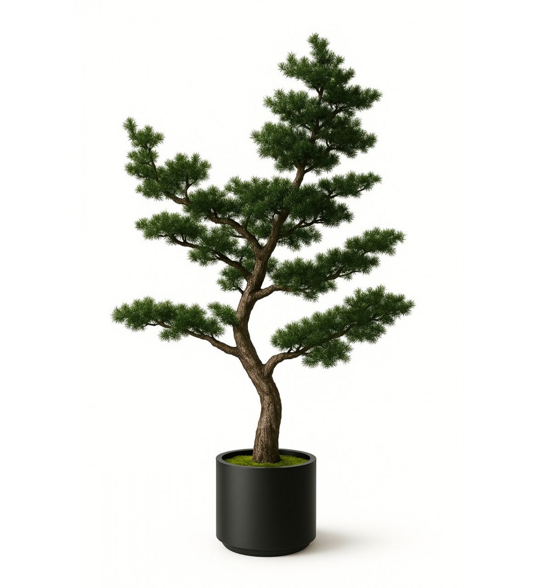 شجر صنوبر  زينة صناعي مع مركن 2.38سم