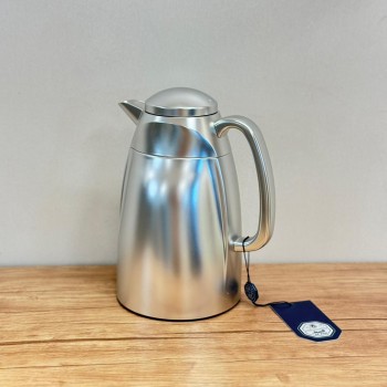 ترمس أنيق وجذاب  فضي مطفي 1لتر