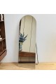 مرايا ستاند بتصميم فريد باللون فضي مقاس 162×60سم 