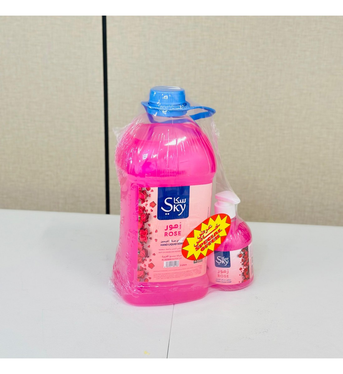 صابون سائل اليدين سكاي 3 لتر رائحة زهور