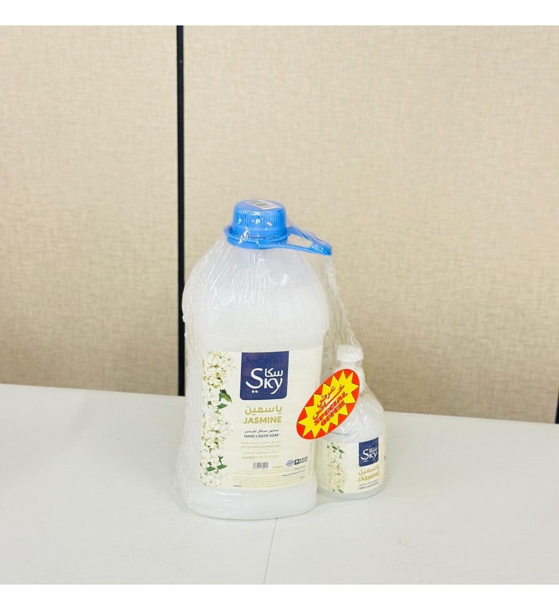 صابون سائل اليدين سكاي 3 لتر رائحة ياسمين 