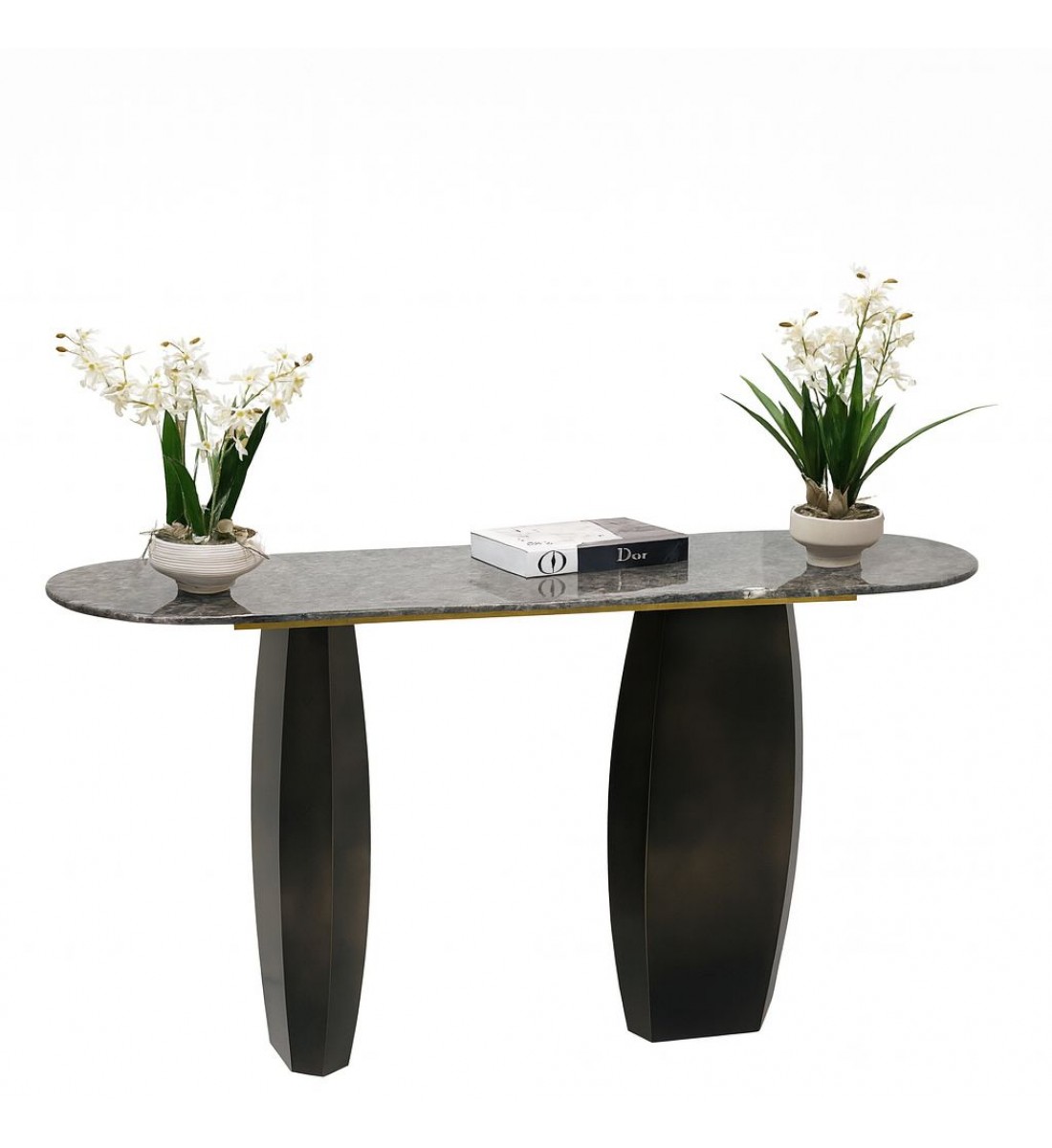 طاولة كونسول أنيقة بتصميم عصري يجمع بين الفخامة والبساطة.140×40×75سم 
