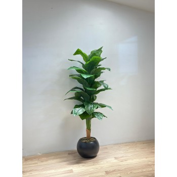 مركن شجر  موز اسود  تزيين صناعي  شكل حديث 170سم