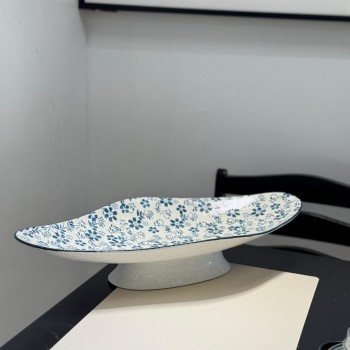 صحن تقديم برسلان فاخر بتصميم فاخر  54×23×10سم 