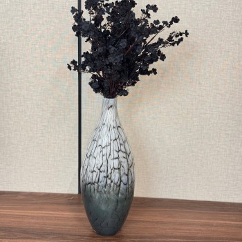 فازة زجاج أنيقة وجذاب 42×3×3سم 