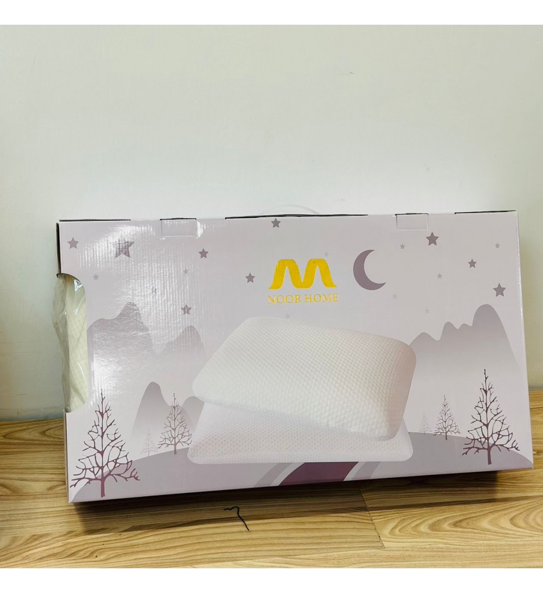 وسادة ذاكرة من ألياف الخيزران ذات الارتداد البطيء تحمي العمود الفقري العنقي وسائد الرقبة الناعمة لوسائد النوم لغرفة النوم 60×40×12سم 