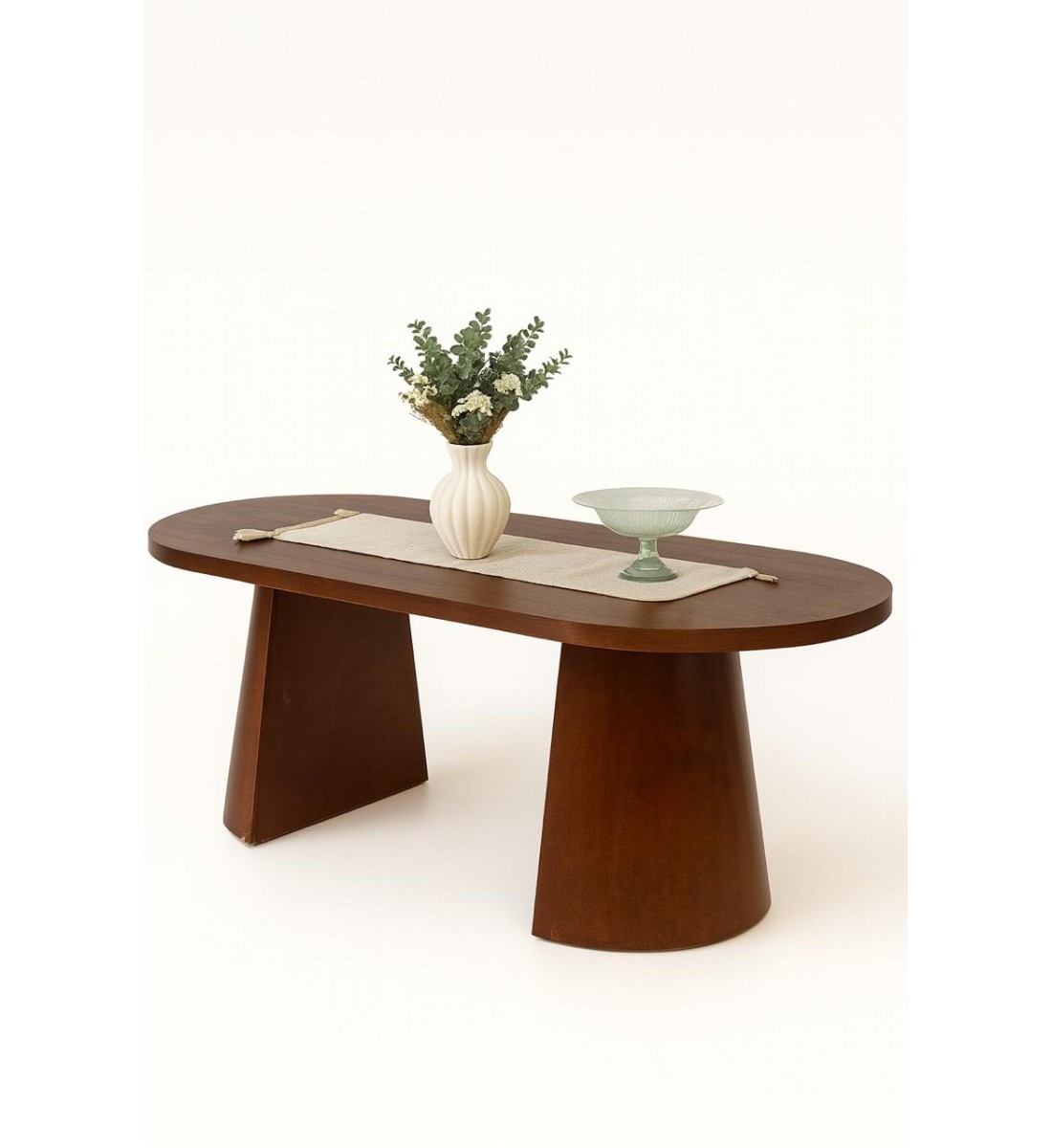 طاولة طعام خشب السنديان لون بني 200×100سم بدون كراسي (منتج تفصيل ) طاولة طعام خشب السنديان لون بني 200×100سم بدون كراسي (منتج تفصيل )