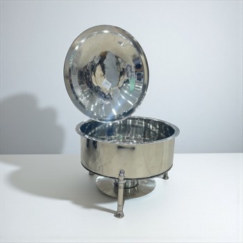 سخان طعام من الستانلس ستيل هندي غطاء استيل 8لتر 