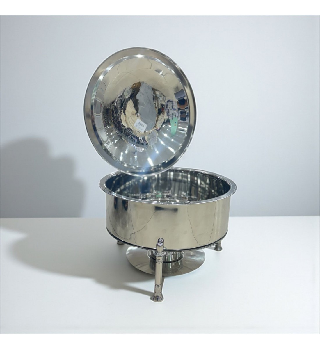 سخان طعام من الستانلس ستيل هندي غطاء استيل 6لتر سخان طعام من الستانلس ستيل هندي غطاء استيل 6لتر