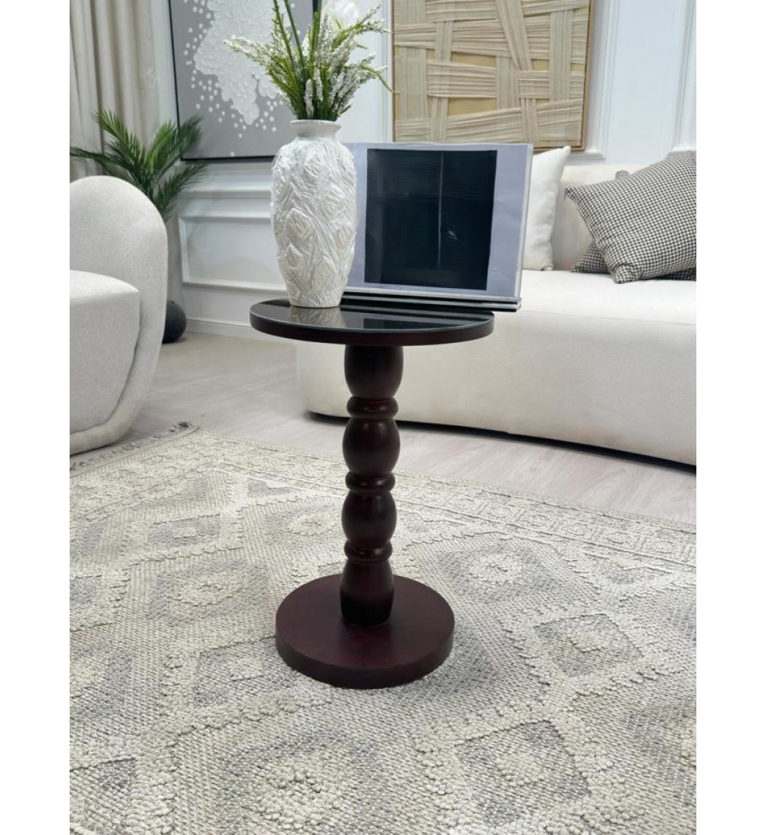 طاولات تقديم مربع سنديان لون بني 7 قطع (منتج تفصيل ) طاولات تقديم مربع سنديان لون بني 7 قطع (منتج تفصيل )