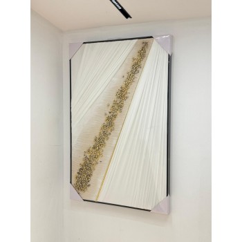 لوحه زينة حائط ديكور جبسية اطار اسود 120×80سم لوحه زينة حائط ديكور جبسية اطار اسود 120×80سم