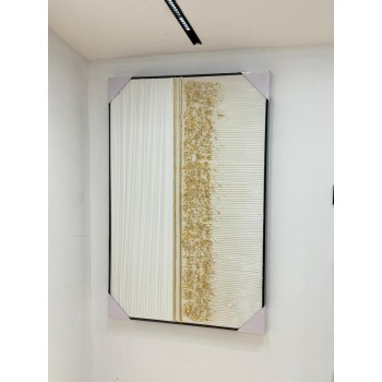 لوحه زينة حائط ديكور جبسية اطار اسود 120×80سم لوحه زينة حائط ديكور جبسية اطار اسود 120×80سم
