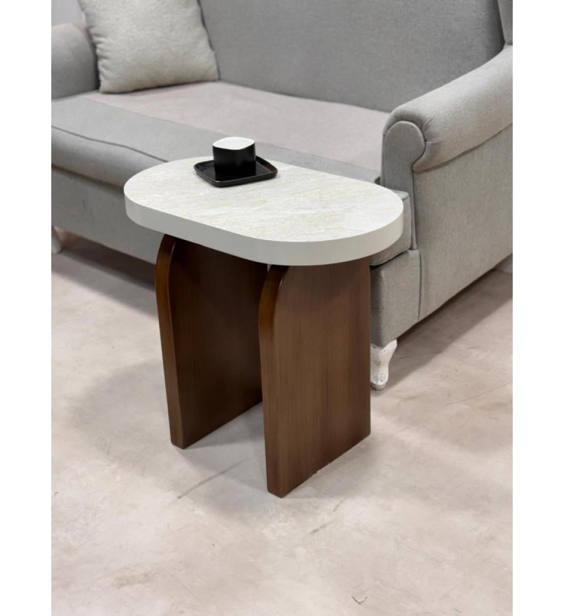 طقم طاولات 5قطع سطح بديل الرخام قاعده خشب لون بني (منتج تفصيل ) طقم طاولات 5قطع سطح بديل الرخام قاعده خشب لون بني (منتج تفصيل )