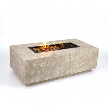 منقل غاز مصنوع من بديل الرخام (بديل رخام حجري) مقاس 120 *60*40 سم 