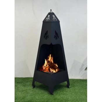 منقل  معدن هرمي  كامل  بتصميم عملي وأنيق 