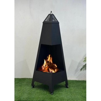 منقل  معدن هرمي  كامل  بتصميم عملي وأنيق 