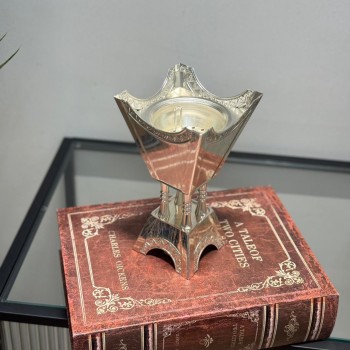 مبخره معدنية بتصميم فاخر يجمع بين اللمسات التراثيه والاناقة 21×10×10سم