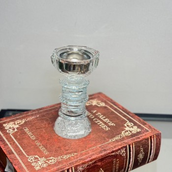 مبخرة بتصميم عصري وأنيق، مصنوع من خامات معدنية+كرستال فاخرة 17×9×9سم 